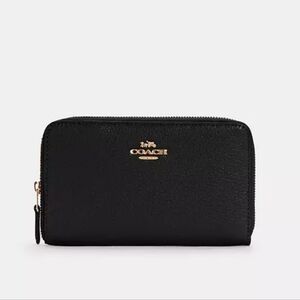 Coach Medium Zip Wallet – Leather